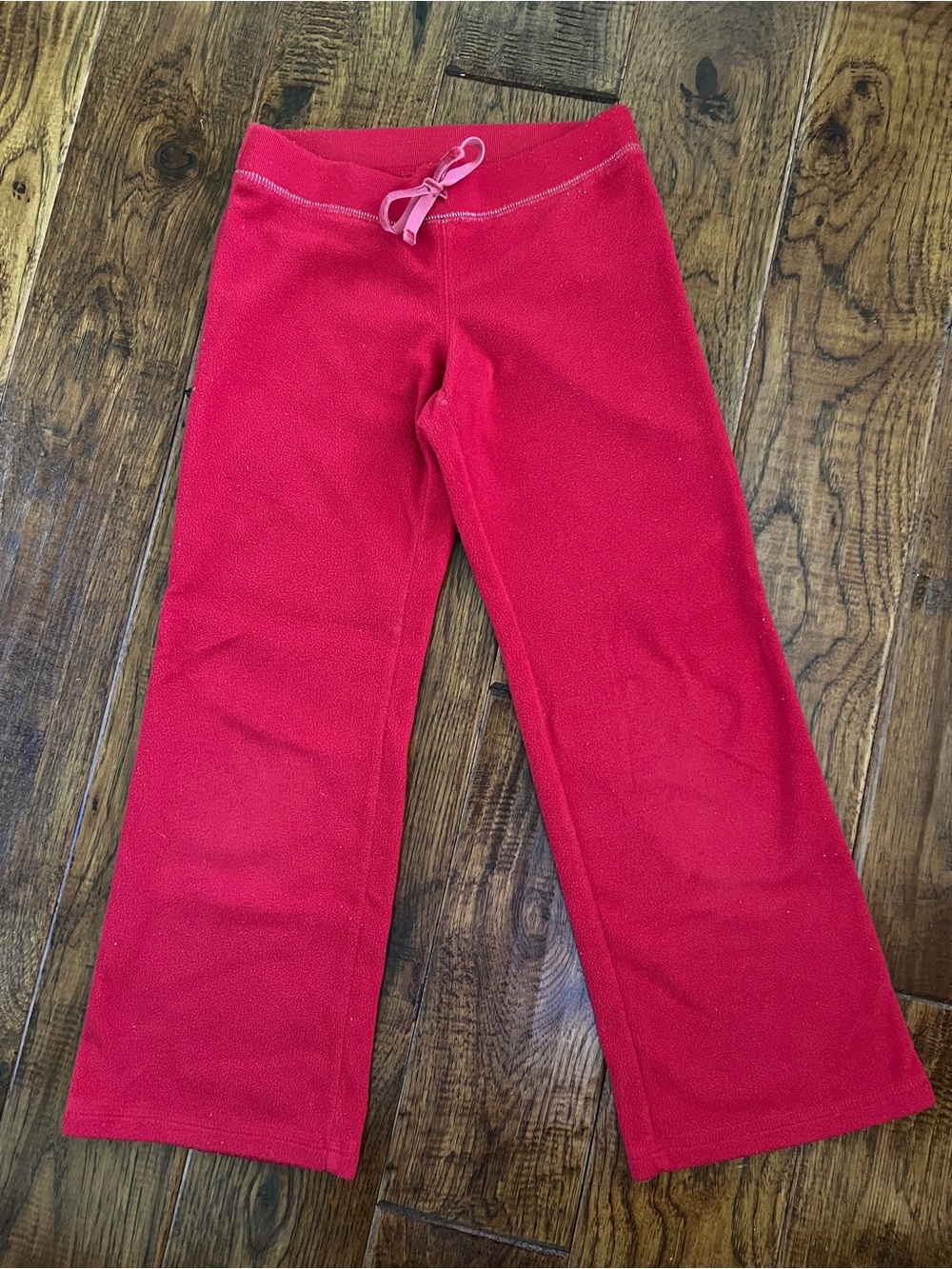 Old Navy Kids Bright Red Fleece Joggers